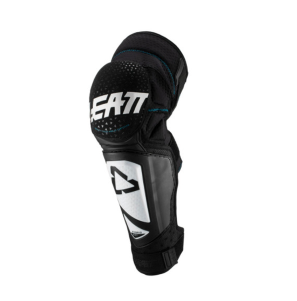 KNEE & SHIN GUARD 3DF HYBRID EXT JR WHT/BLK